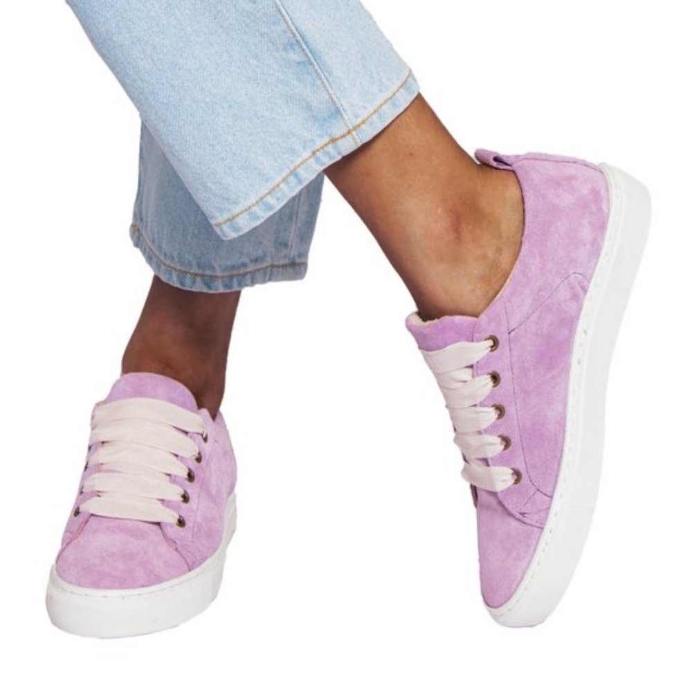 NEW Manebi Suede Sneakers